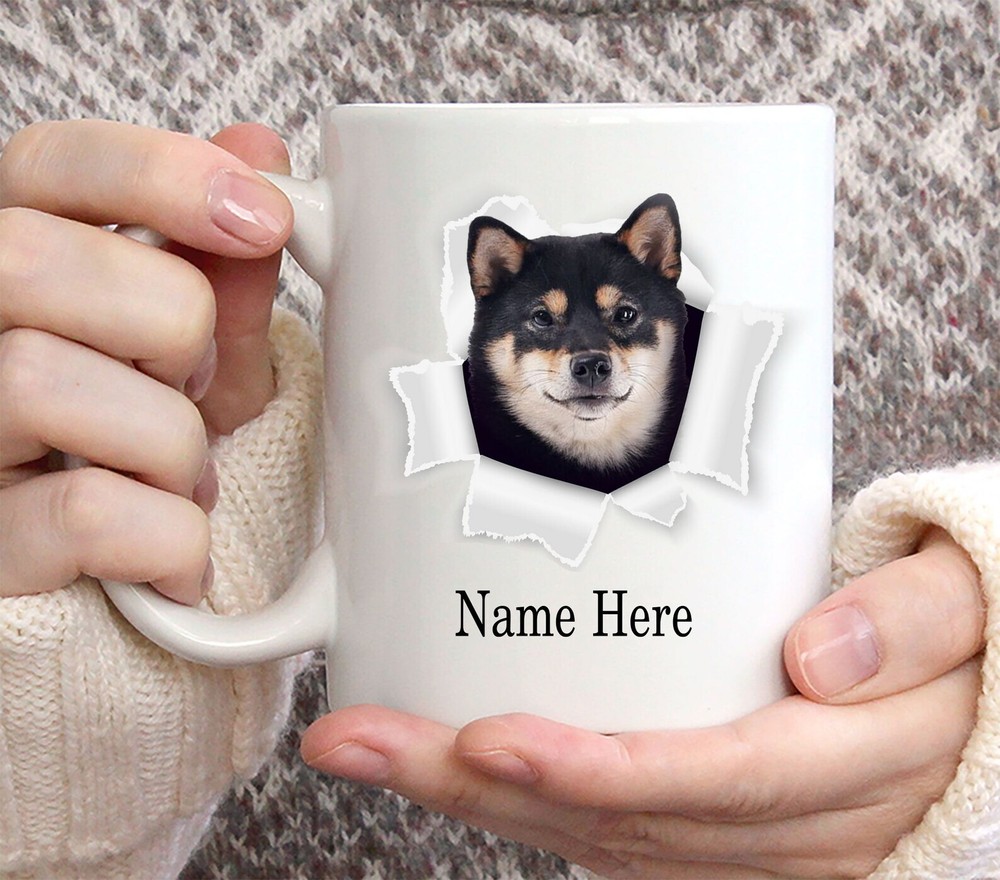 Funny Personalized Shiba Inu Custom Name Coffee Mug 11oz Shiba Inu Mug Shiba Inu