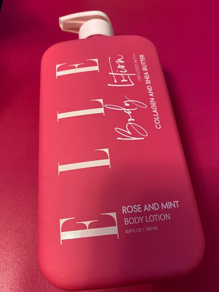 ELLE Coconut & Rose Moisturizing & Soothing Body Lotion 8 fl oz