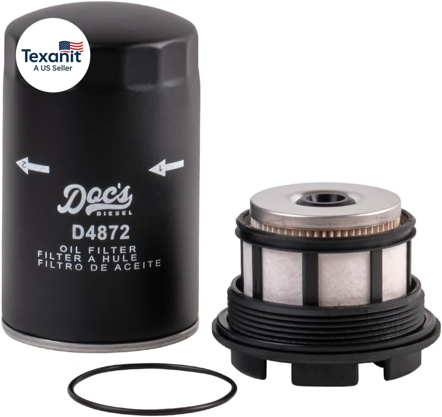 Filter Kit DCS8629OE+D4872 | Compatible with Ford 7.3L Super Duty F250, F350, F4