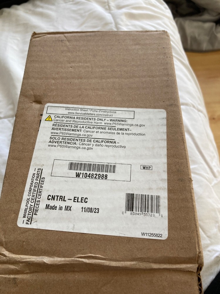 Whirlpool W10482988 Dishwasher Control Board Replacement