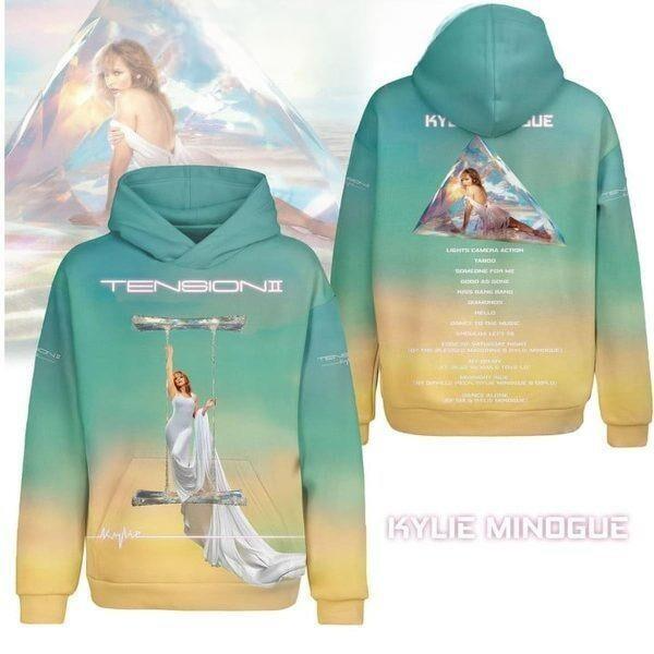 Kylie Minogue Light Camera Action 3D Hoodie for Men and Women in US Sizes