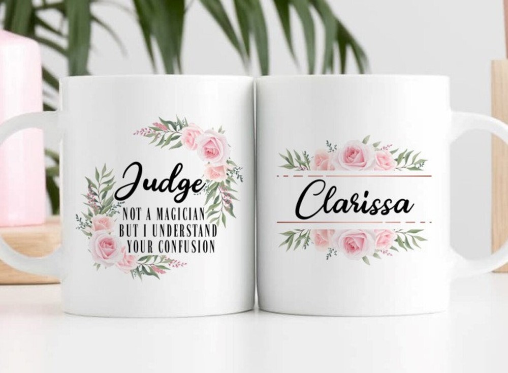 Judge Mug Personalized Judge Coffee Cup Judge Gift Judge Present Idea Judge