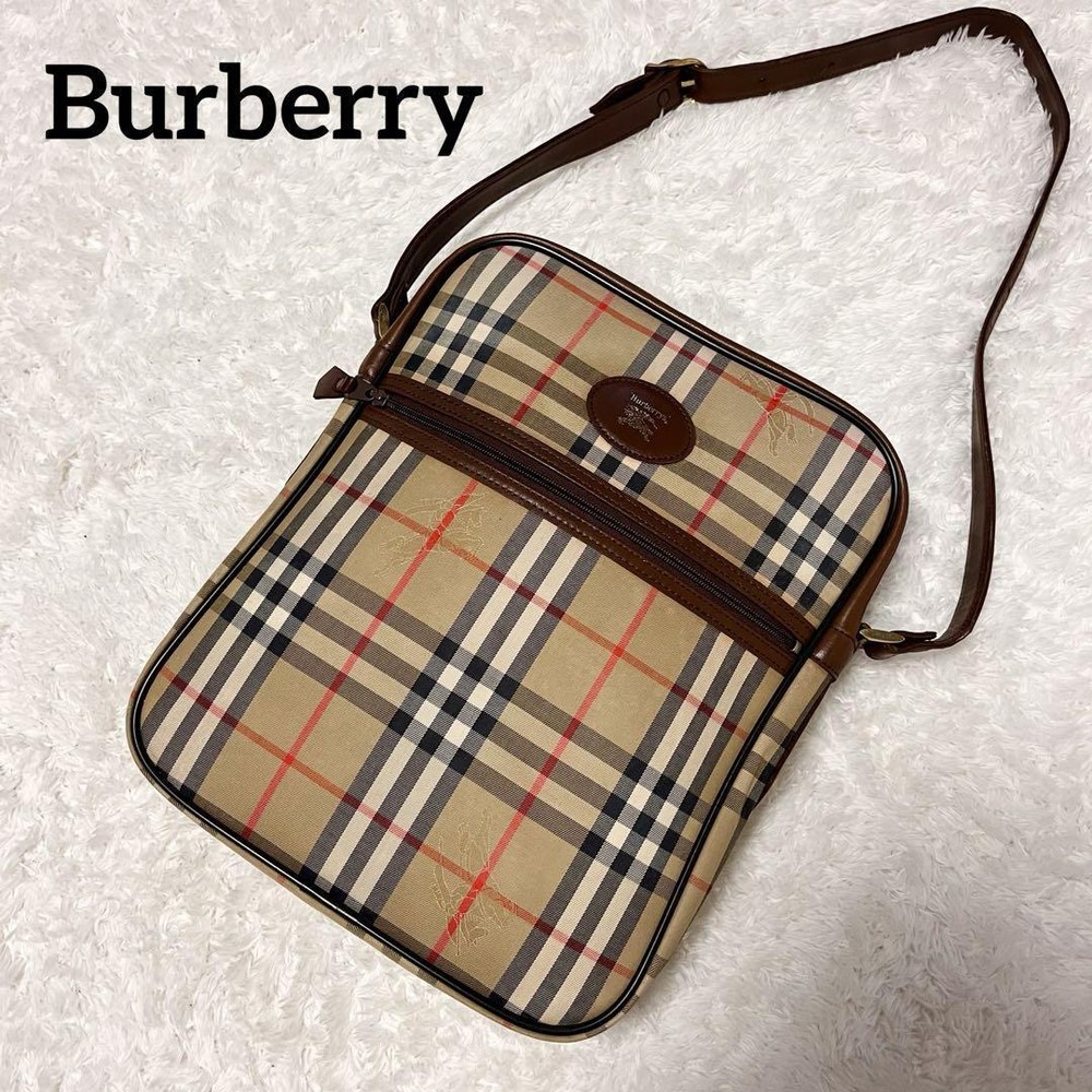 Hard To Find Burberrys Shoulder Bag Nova Check