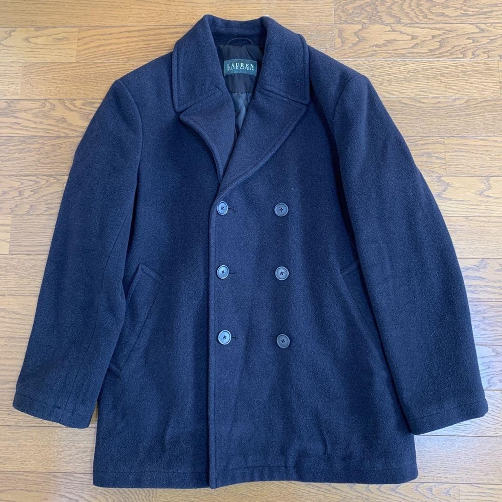Ralph Lauren Navy Peacoat Size 38S Classic Fit