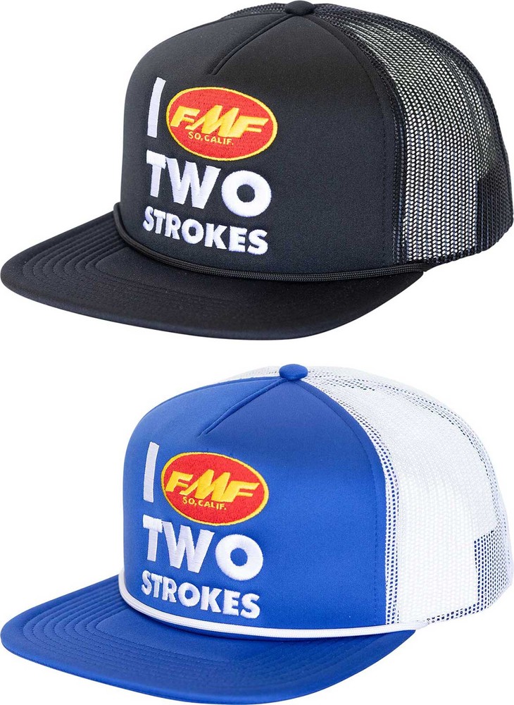 FMF Two Stroke Love Snapback Hat for Men - Adjustable Lid Cap