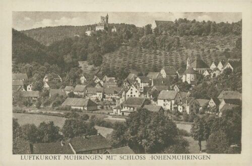Postcard Mühringen Castle Hohenmühringen around 1920 (No. 844)