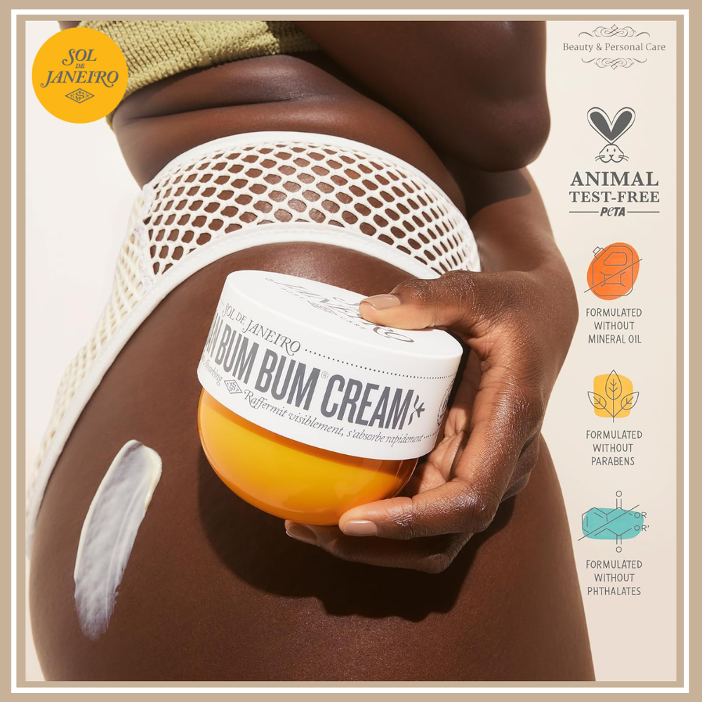 SOL DE JANEIRO Brazilian Bum Bum Cream - Firming & Moisturizing Body Cream 75ml