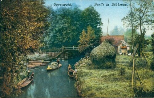 Ansichtskarte  Spreewald Partie in Lübbenau