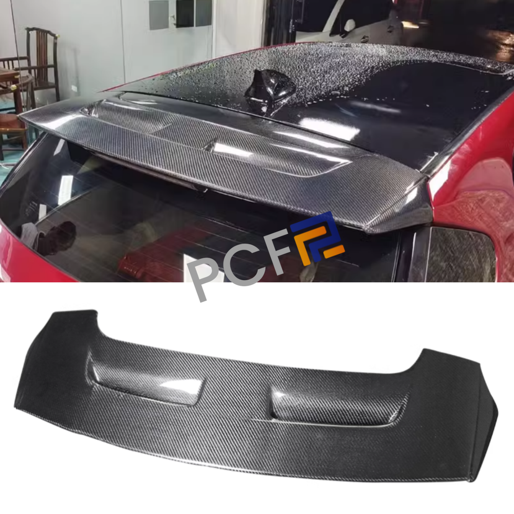 2011-2017 Lexus CT200h Carbon Fiber Roof Spoiler Lip Wing - OEM Fit