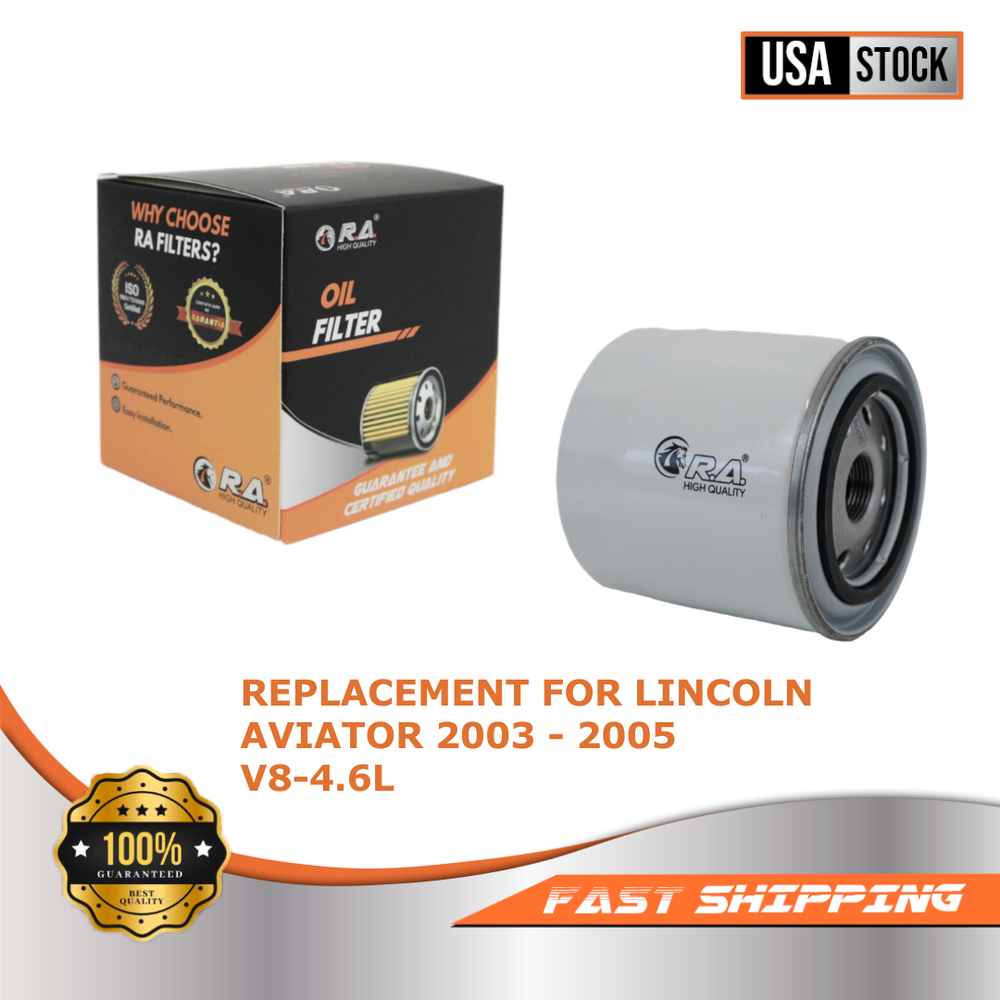 3410 Spin-On Engine Oil Filter for LINCOLN AVIATOR 2003 2004 2005 V8 4.6L