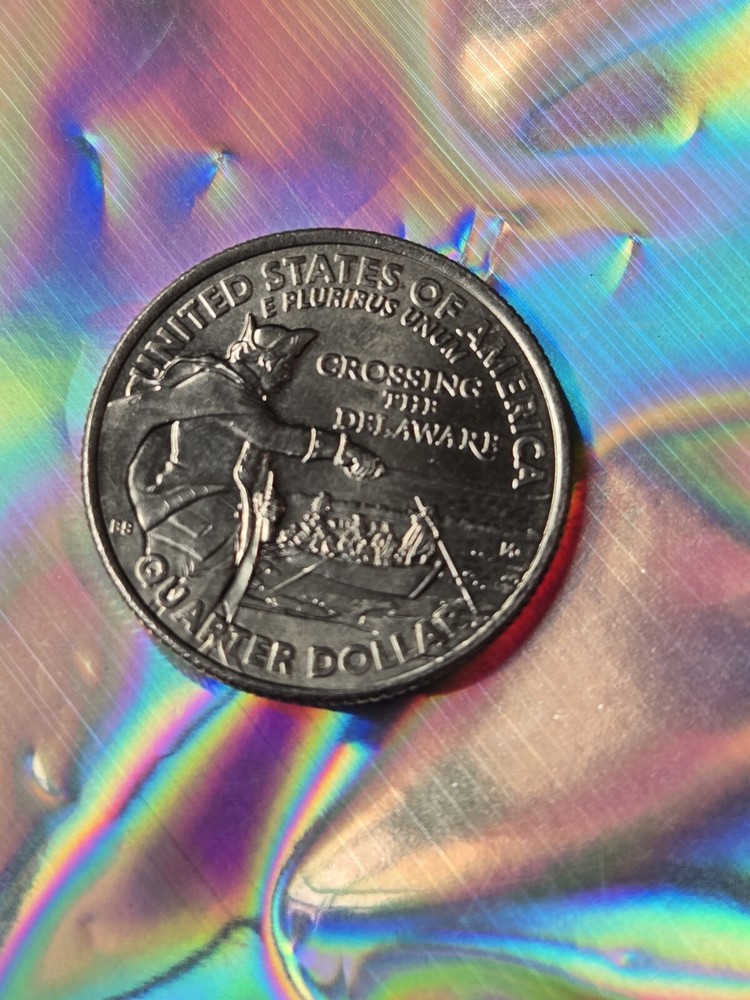 2021 D Washington Quarter Crossing The Delaware – RARE, Collectible