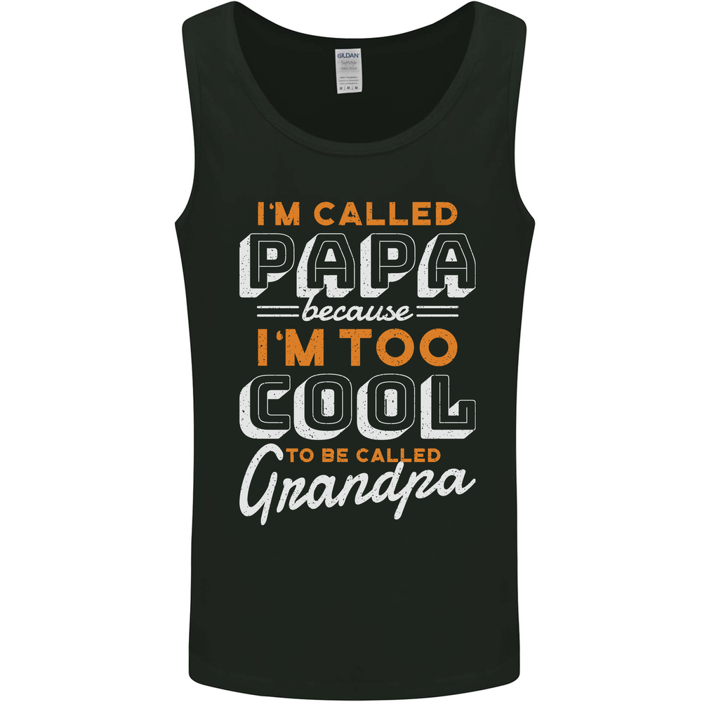 Grandparents Day I'm Called Papa Mens Vest Tank Top
