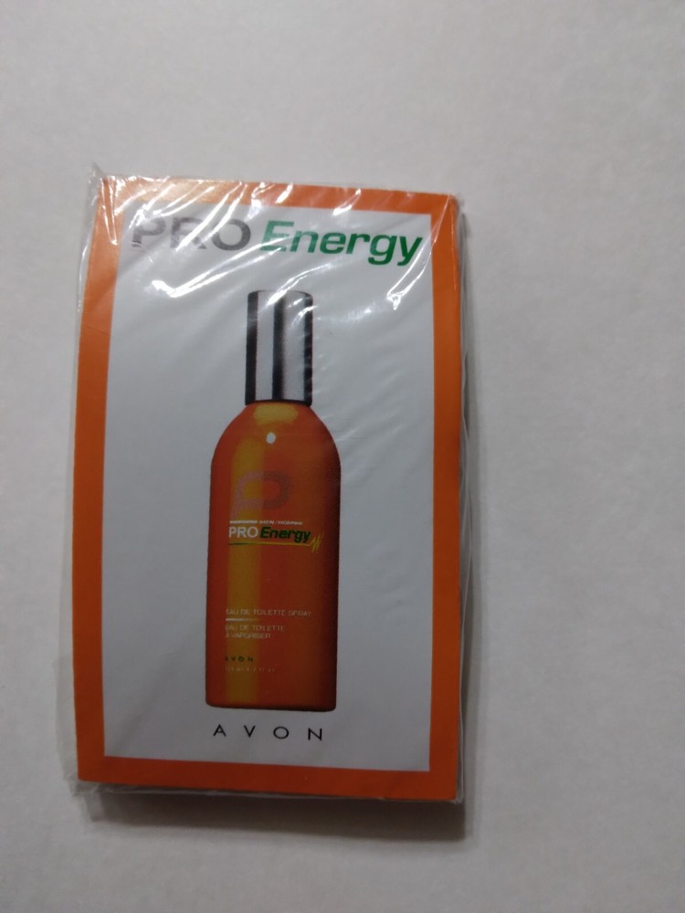Avon PRO ENERGY Perfume Sample Cards Lot of 10 RARE New NIP