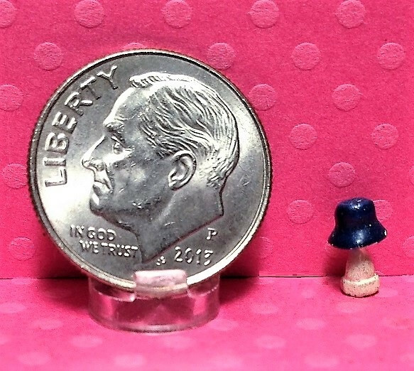Vintage Quarter Scale Dollhouse Mini Lamp - Needs Repair - Clearance Deal-image