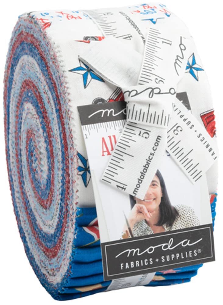 Deb Strain All American Jelly Roll 40 2.5-inch Strips 56020JR