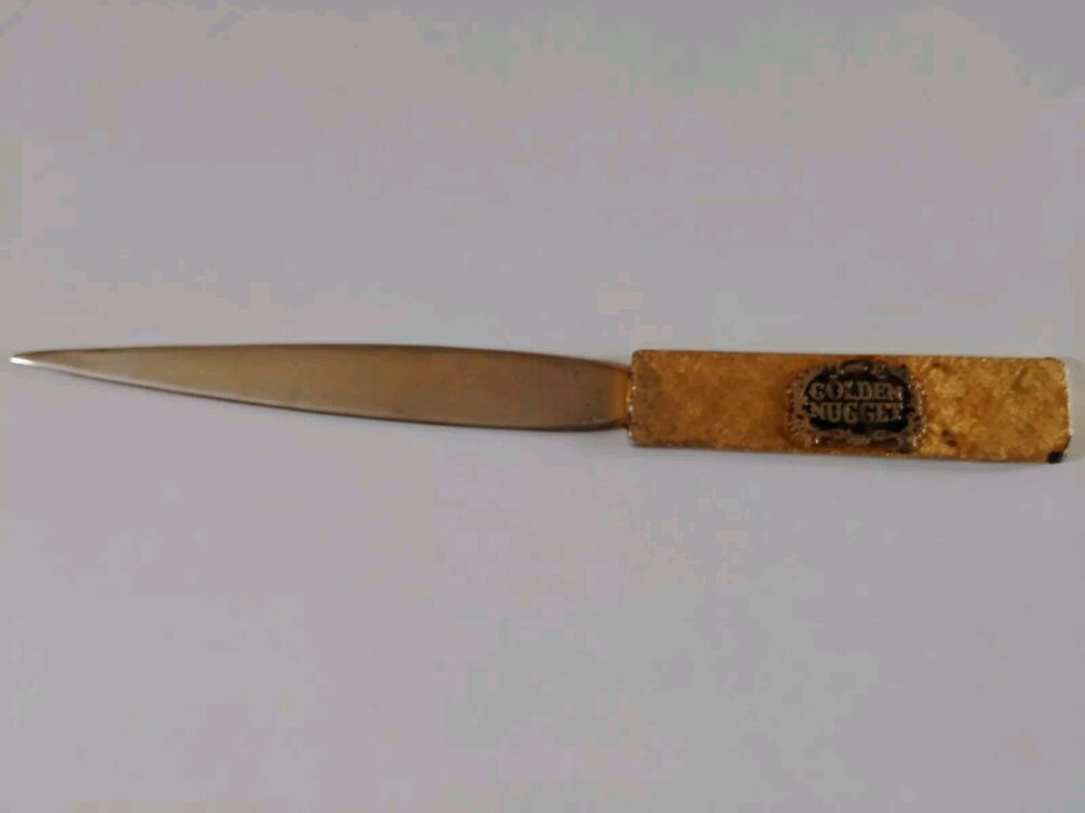 VTG Golden Nugget Casio Metal 8