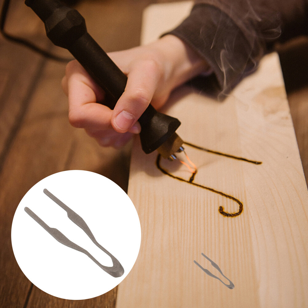 Fathers Day Stickers Titanium Camping Cookware Pyrograph Pen Tip-image