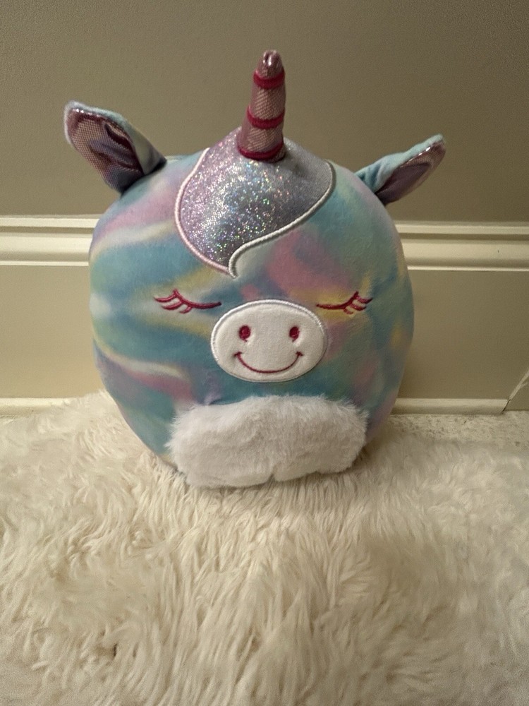 Squishmallow 8” Swirl Unicorn Mystery Squad, Series 2, Kellytoy