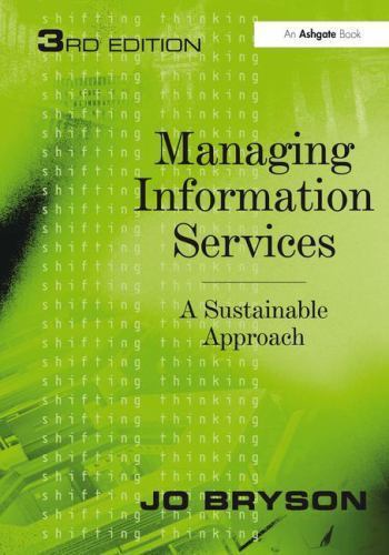 Managing Information Services, Bryson, Jo, Very Good Book