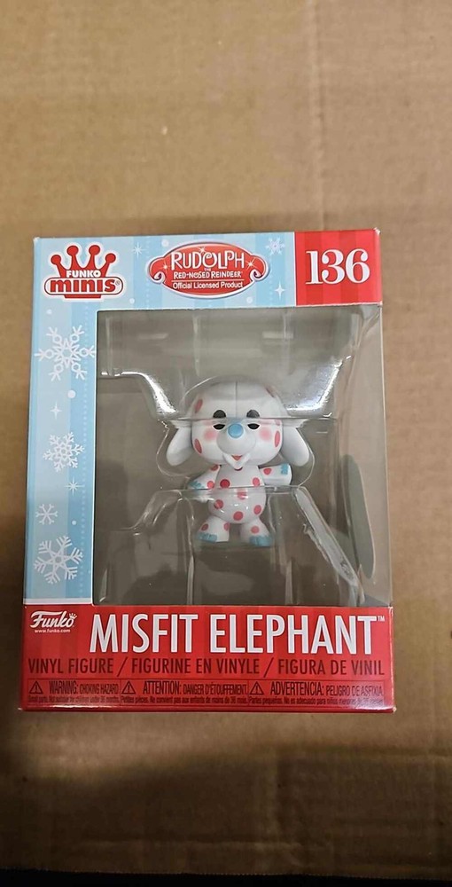 Funko Pop! Minis: Holiday - Rudolph The Red-Nosed Reindeer, Display Case Vinyl F