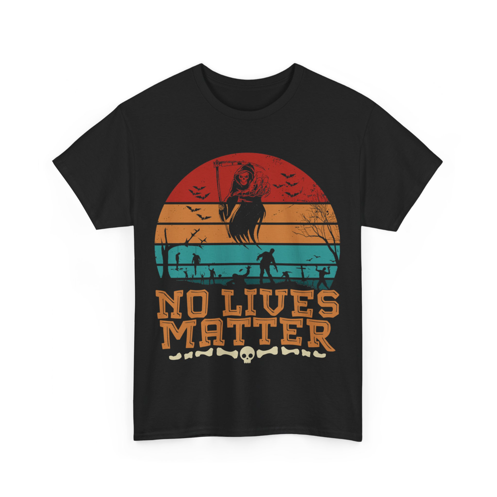 Halloween t-shirt No Lives Matter T-shirt Horror Halloween Costume T Shirt