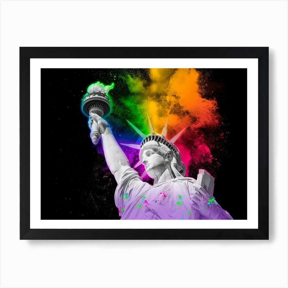 Statue Of Liberty 57 Art Print Framed Wall Art Poster Canvas Print Picture