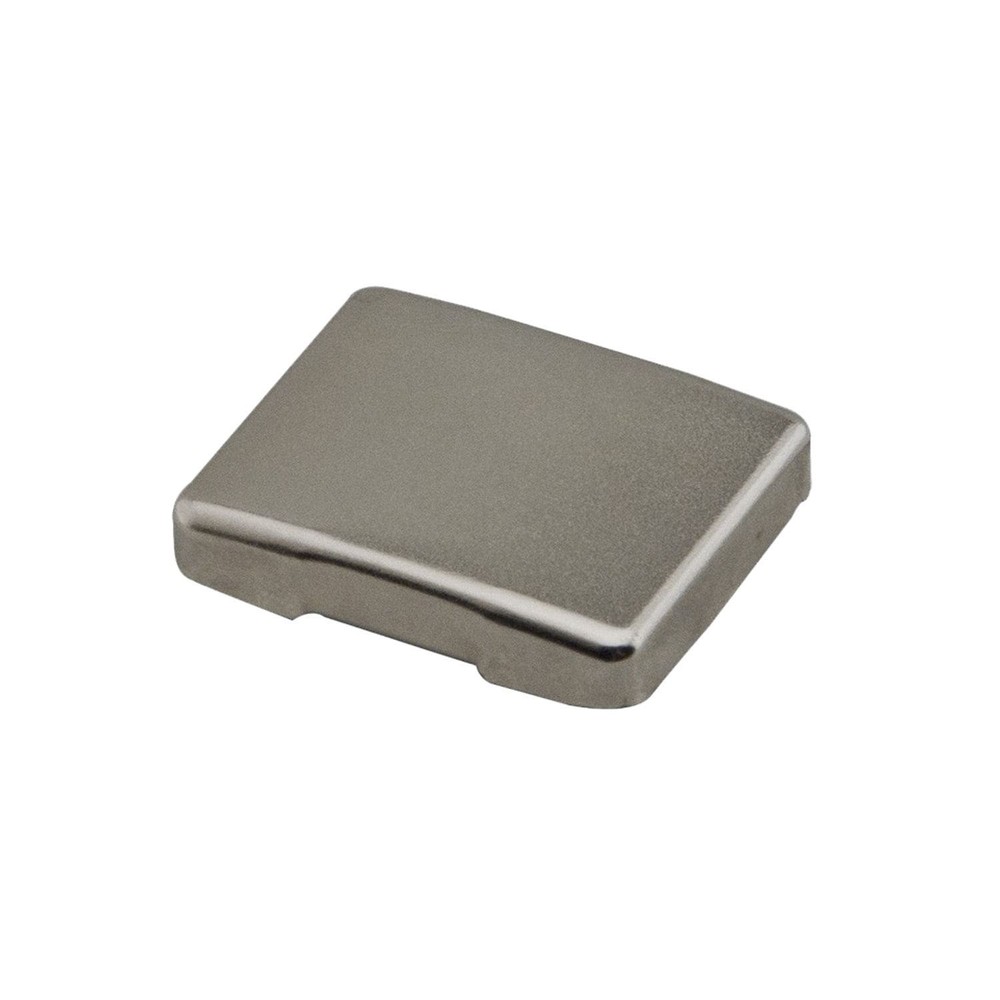 Blum Blank Nickel-plated Metal Cover Caps for 38N Blumotion Silver Finish