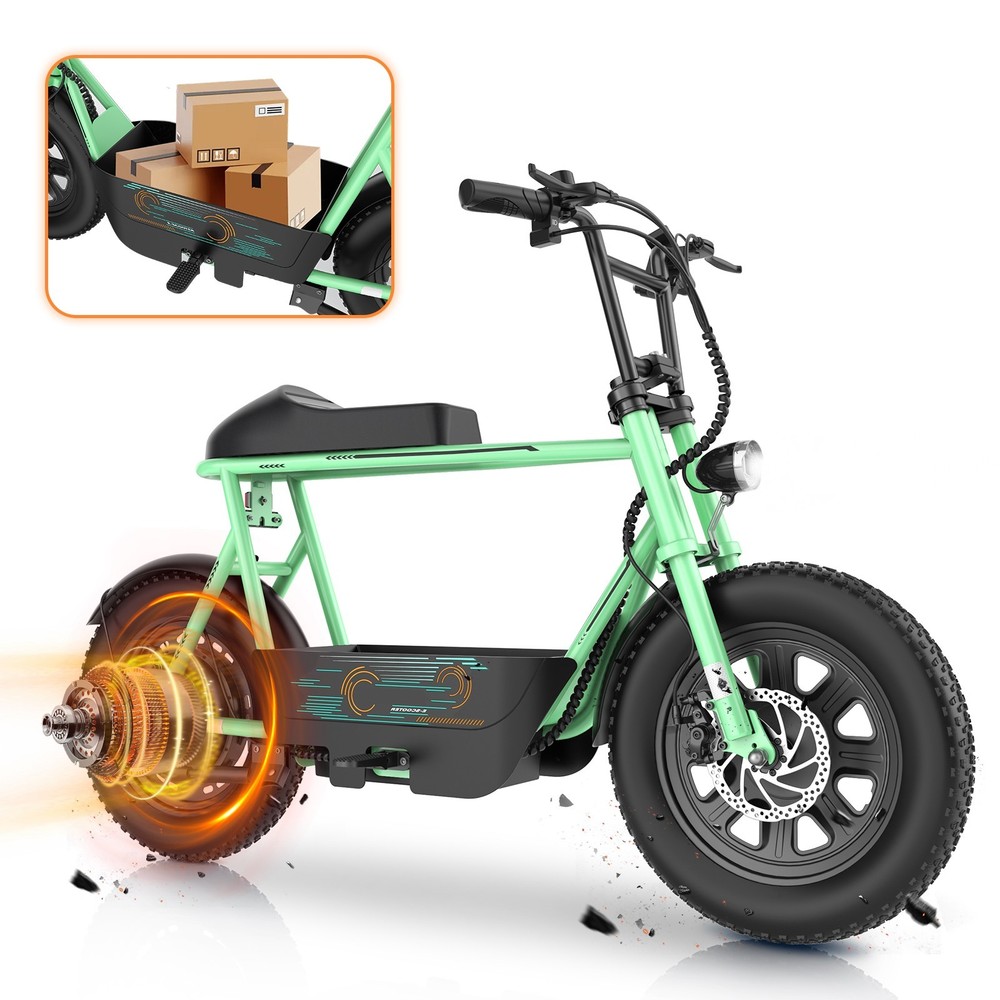 Peak 819W Electric Scooter with Seat for Adults 16