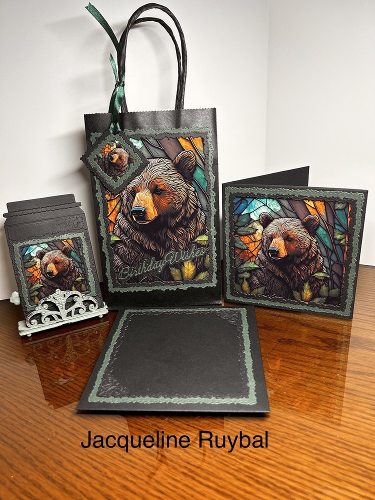 Handmade gift card set