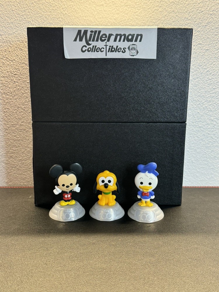 McDonald's 100 Years Of Magic Disney 2023 (x3) Disney Mickey, Pluto, Donald