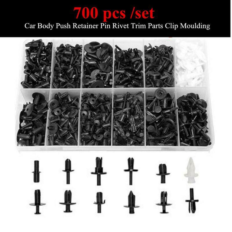 700PCS/SET Assortments Car Body Push Retainer Pin Rivet Trim Parts Clip Moulding