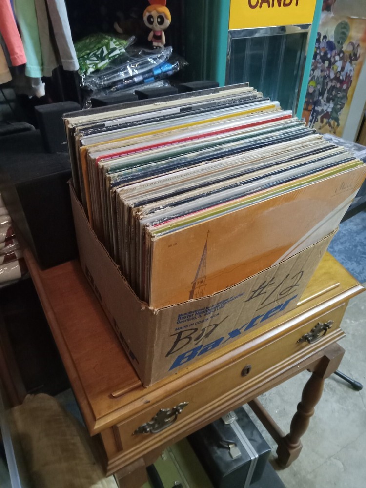 70 Gospel Record Lot All Gospel Southern Hyms  On Vinyl Records 12