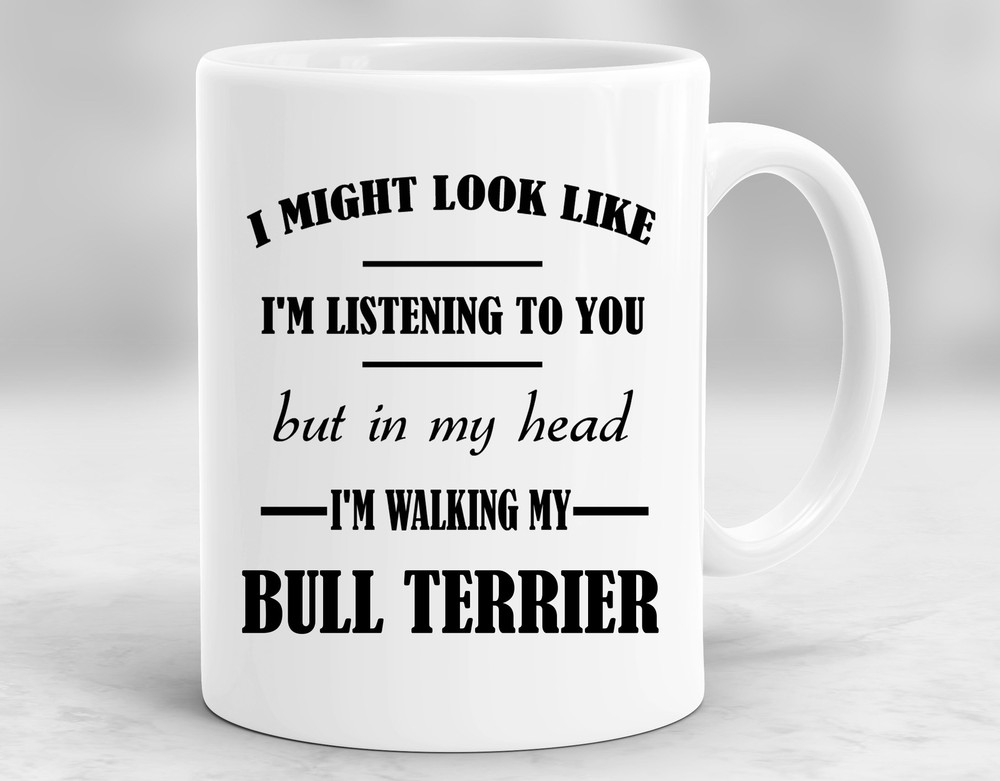 Bull Terrier Lover Gifts Coffee Mug for Fans