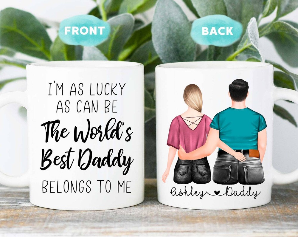 The Worlds Best Daddy Mug Dad Gift From Daughter Fathers Day Mug Dad And