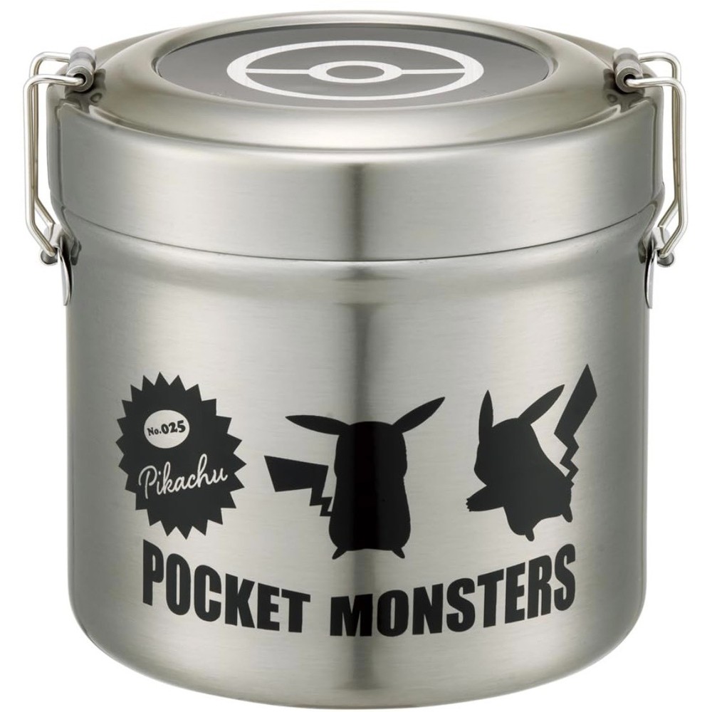 Skater Pokémon Thermal Bowl Bento Box 840ml – Stainless Steel – Made in Japan