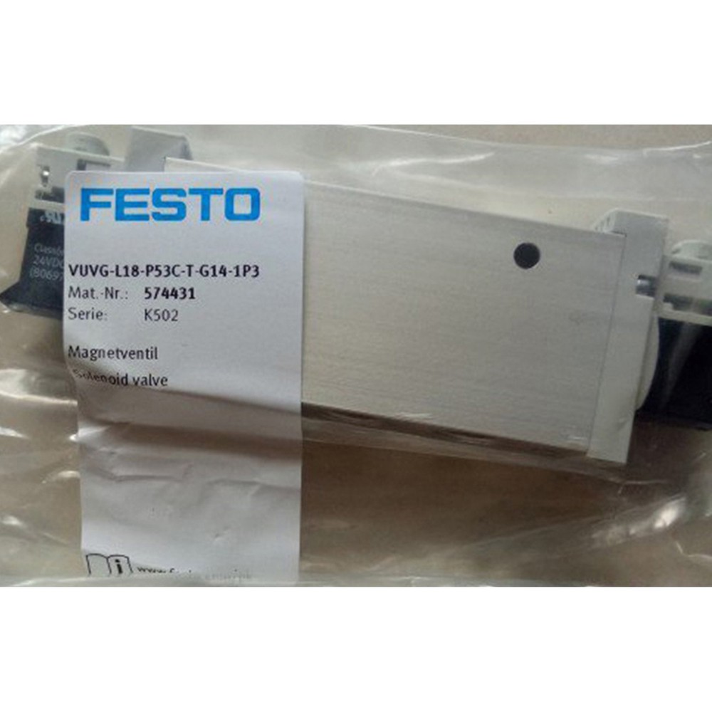 one New FESTO Solenoid Valve VUVG-L18-P53C-T-G14-1P3 Fast Delivery