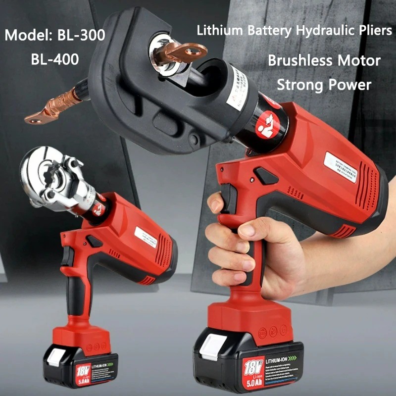 Electric Hydraulic PliersBL-300/400 Copper and Aluminum Terminal Crimping Pliers