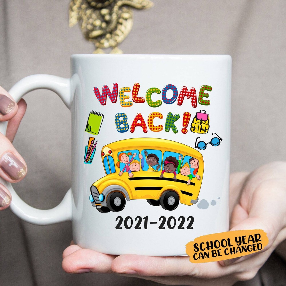 Personalized Welcome Back School Mug Back To School Mug First Day Of School Mug