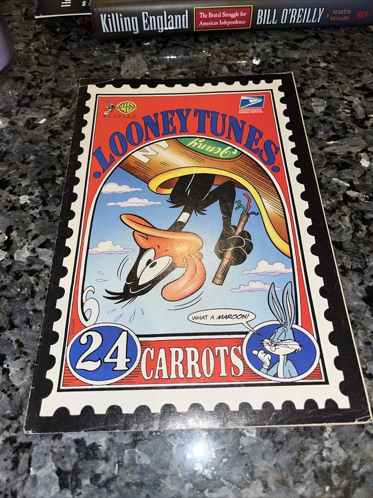 1996 Looney Tunes Post Office Comic Book Featuring Daffy Duck Bugs Bunny with Coupon-image