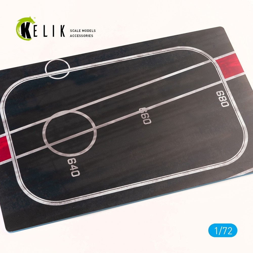 KeliK KS72013 Scale1:72 HMS Victoriuos rear Lift 1964 Base-Acrylic 3mm 280x180mm