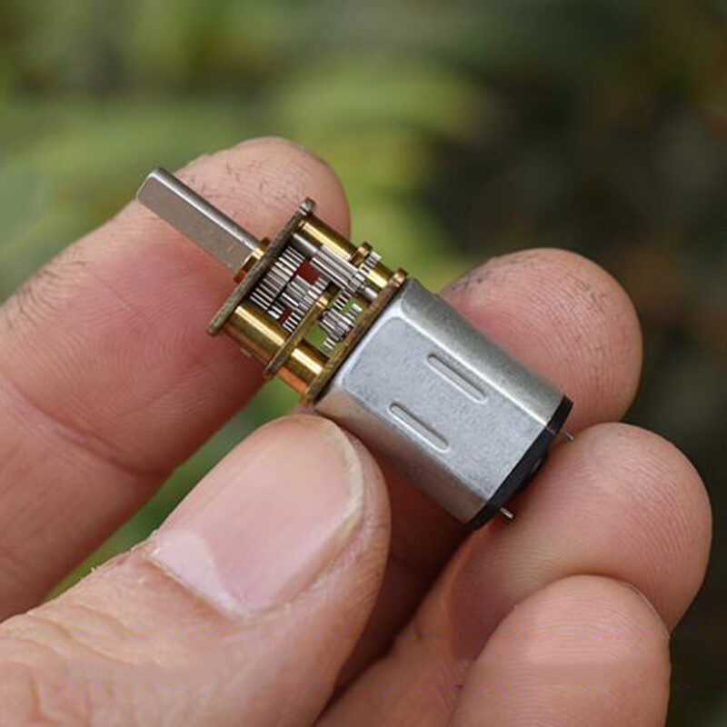 DC 3V 5V 6V 68RPM Micro Mini N20 Full Metal Gearbox Gear Reduction Motor Robot-image