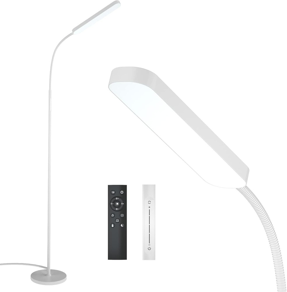 Adjustable LED Floor Lamp with 6 Scene Modes - Perfect for Living Room & Office