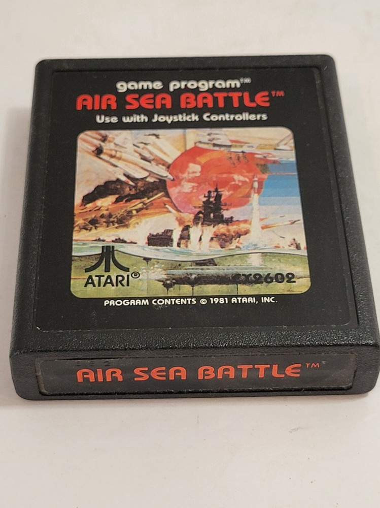 Atari 2600 Air Sea Battle Game Cartridge Only Tested and Working 1981