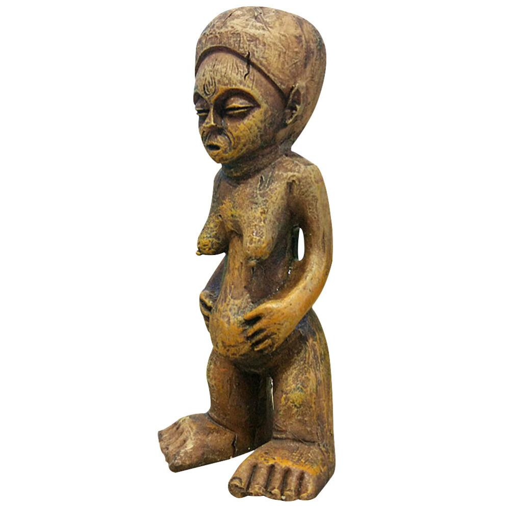 African Mother Goddess Statues and Figurines for Womanly Ornamental Decor