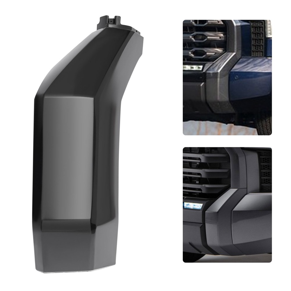 Bumper Cover Molding Black Left For Toyota Tundra 2022 2023 Bumper Cover Plastic
