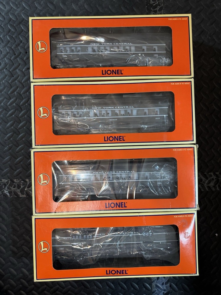 Lionel O Gauge NYC Passenger Train Cars Set