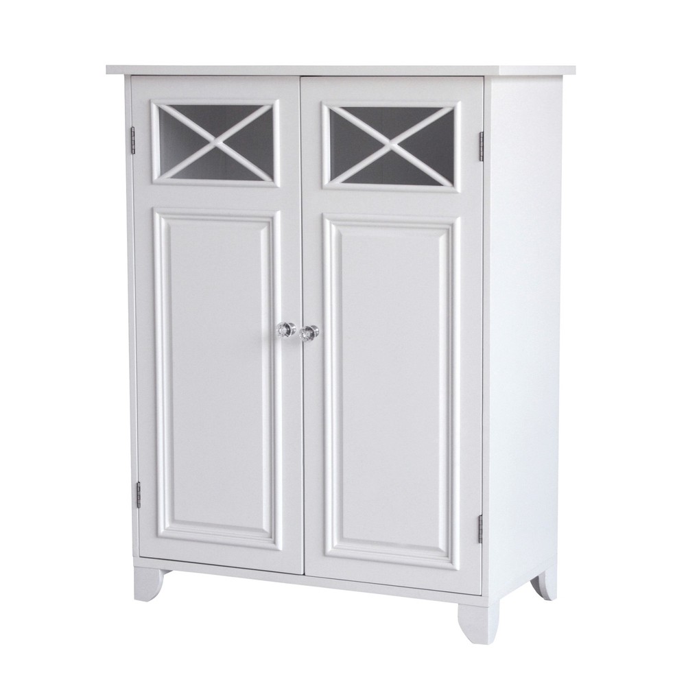 Teamson Home Dawson 2-Door Freestanding Floor Cabinet with Storage