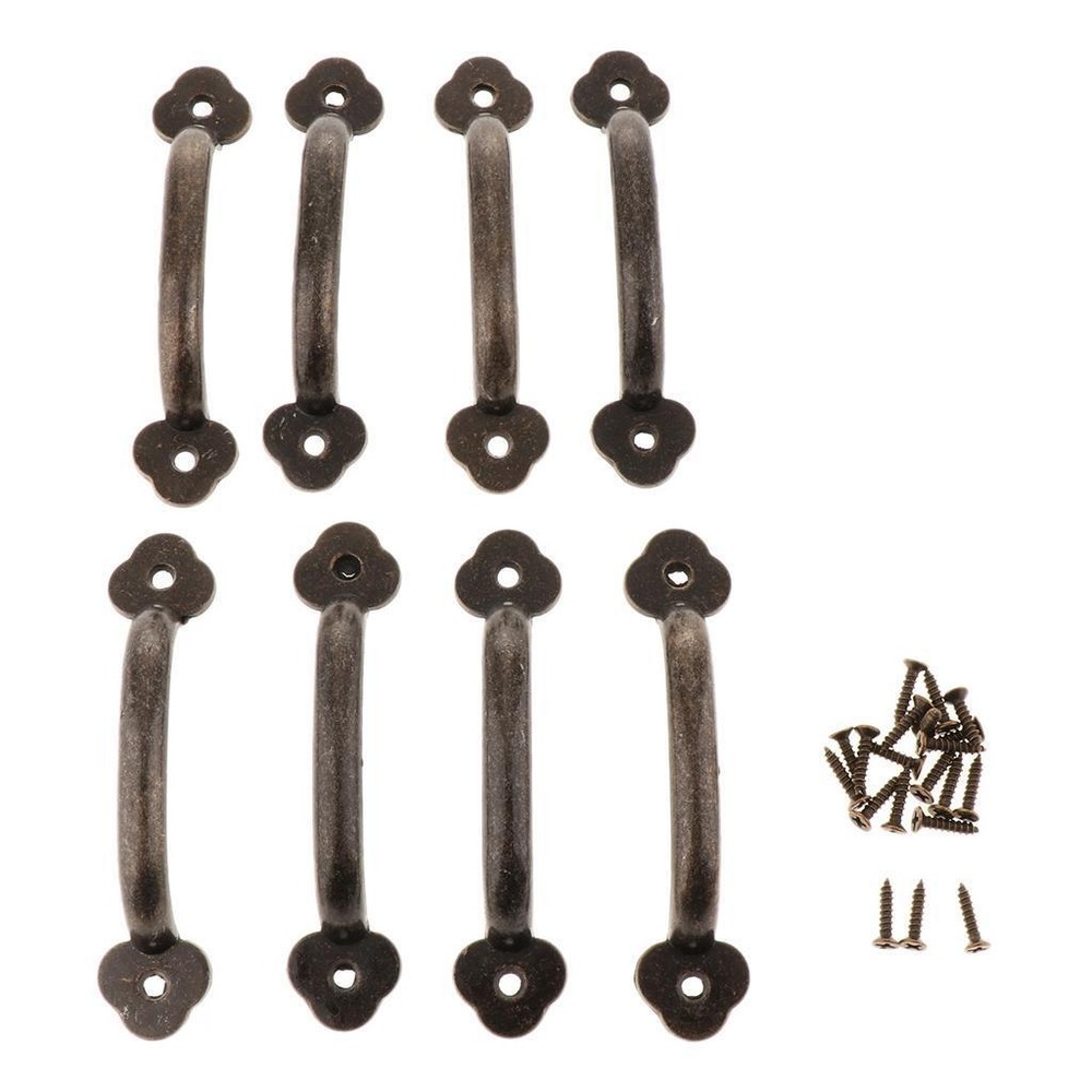 Metal Alloy Shell Pull Cabinet Cupboard Chest Drawer Door