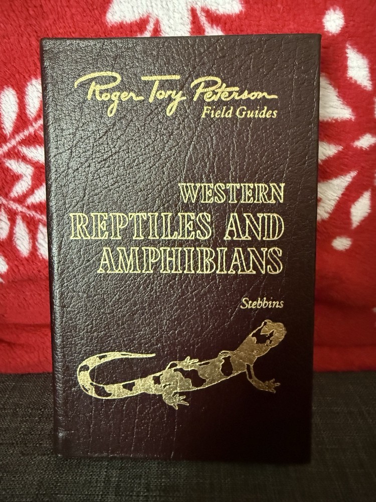 Peterson Field Guide Western Reptiles Amphibians 50th Anniversary Easton Edition