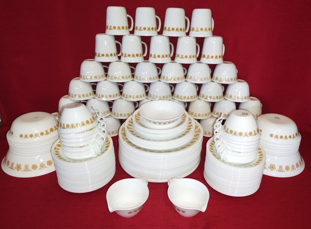 Vintage Corelle Corning Butterfly Gold Vintage Dinnerware- by the piece